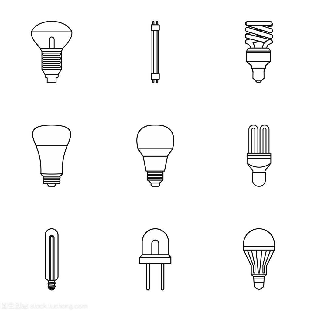 光影之形 照明圖標集的設計理念與視覺語言